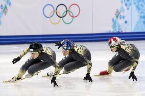 Japan short-track skaters gear up at Sochi