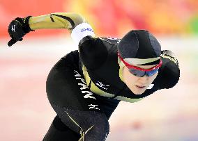 Japan's Hozumi 21st in women's 3,000m speed skating