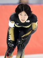 Japan's Hozumi 21st in women's 3,000m speed skating