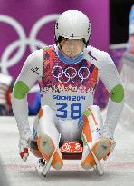 Keshavan in men's singles luge