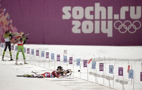 Japan's Kobayashi 81st in women's biathlon 7.5km sprint