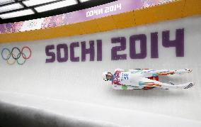 Keshavan in men's singles luge