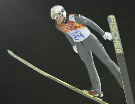 Japan's Watase finishes 21st in men's normal hill