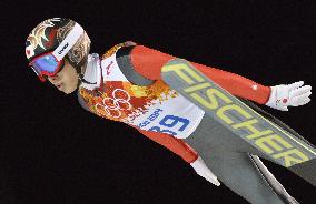 Japan's Takeuchi finishes 24th in men's normal hill