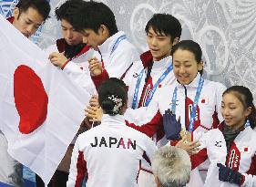 Japan's Suzuki 4th in women's free skating of team event