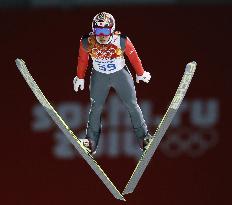 Men's normal hill at Sochi Games