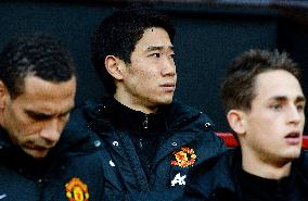 Manchester United's Kagawa sits out match with Fulham