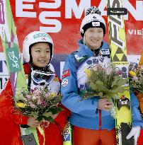 Takanashi, Iraschko-Stolz in ski jump world cup