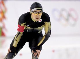 Japan's Kato 5th in men's 500m speed skating