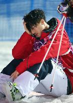 Endo heartbroken after men's moguls final round