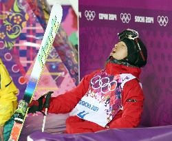 Endo in Olympics men's moguls final round