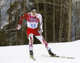 Japan's Onda competes in men's cross country freestyle sprint