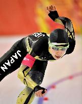 Japan's Kodaira 5th in women's 500m speed skating