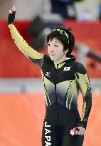 Japan's Kodaira 5th in women's 500m speed skating