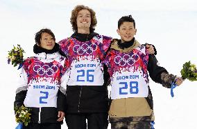 Podladtchikov of Switzerland, Japan teens on podium