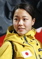 Japan's Takanashi leaves venue after women's normal hill