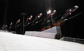 Japan's Takanashi jumps in 1st round of women's normal hill