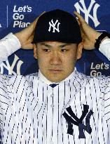 Yankees present Tanaka at Yankee Stadium