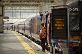 BRITAIN-LONDON-RAIL STRIKE