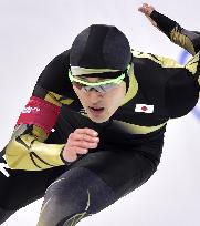 Japan's Yamanaka 36th in men's 1000m speed skating
