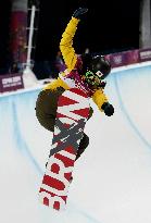 Japan's Okada 5th in women's snowboard halfpipe