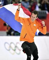 Groothuis wins gold in men's 1000m speed skating