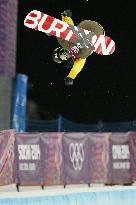 Japan's Okada 5th in women's snowboard halfpipe