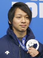 Japan's Hirano receives silver medal in Sochi