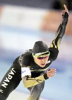 Japan's Tsuji finishes 27th in women's 1,000m speed skating