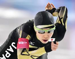 Japan's Kodaira 13th in women's 1000m speed skating