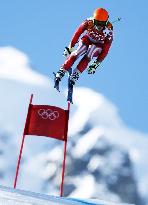 Swiss skier Viletta in super combined skiing