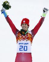 Swiss skier Viletta wins gold in super combined skiing