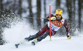 Croatia's Kostelic wins silver in super combined skiing