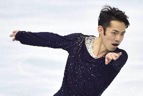 Japan's Takahashi in men's figure skating