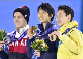 Men's figure skating medalists