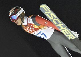 Japan's Takeuchi 13th in men's large hill jump