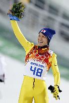 Japan's Kasai takes silver in men's large hill jump