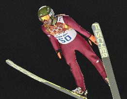 Poland's Stoch wins men's ski jumping large hill