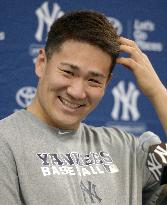 Tanaka kicks off his first spring in majors