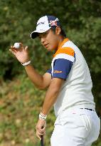 Japanese golfer Matsuyama putts for eagle in Northern Trust Open