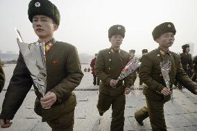 N. Korea celebrates birthday of late leader