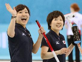 Japan fends off Switzerland in women's curling