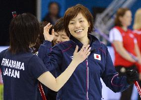 Japan fends off Switzerland in women's curling