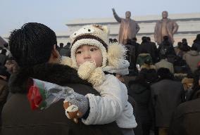 N. Korea celebrates birthday of late leader