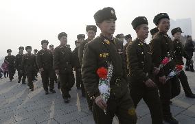 N. Korea celebrates birthday of late leader