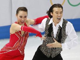 Japan ice dance pair's performance at Sochi