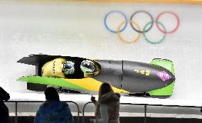Team Jamaica in Sochi men's bobsleigh