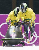 Team Jamaica in Sochi men's bobsleigh