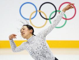 Asada's skating in practice at Sochi