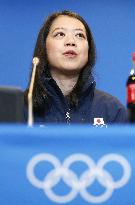 Japan's Suzuki meets press in Sochi